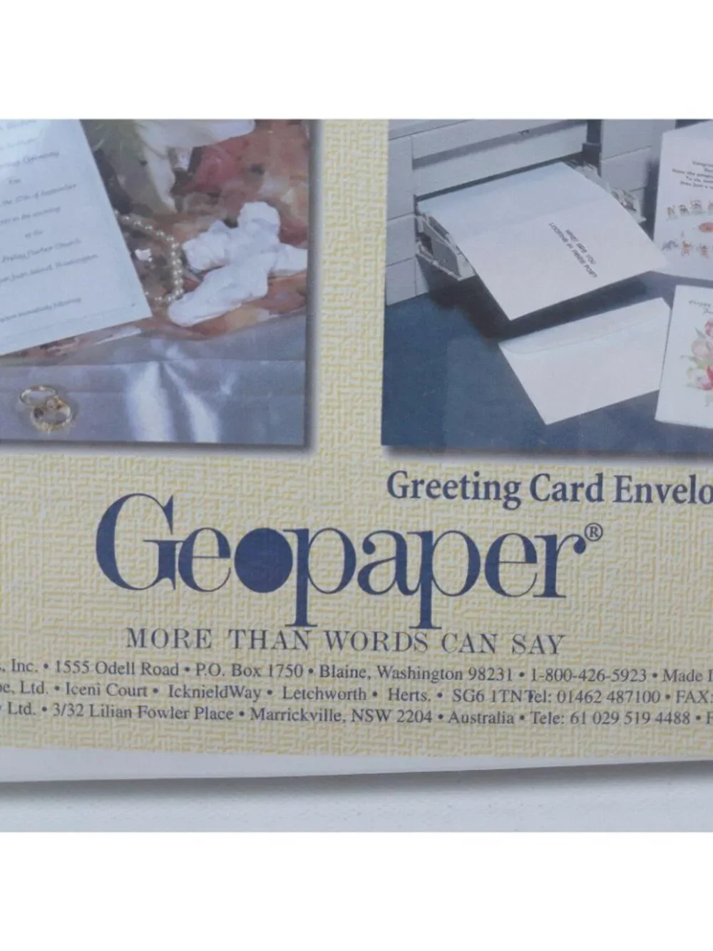 Geographics 24 Scroll Letter Blank Party Invitations 25 Envelopes 4.25